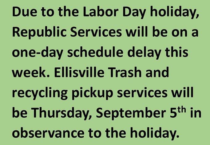Republic Services Holiday Schedule