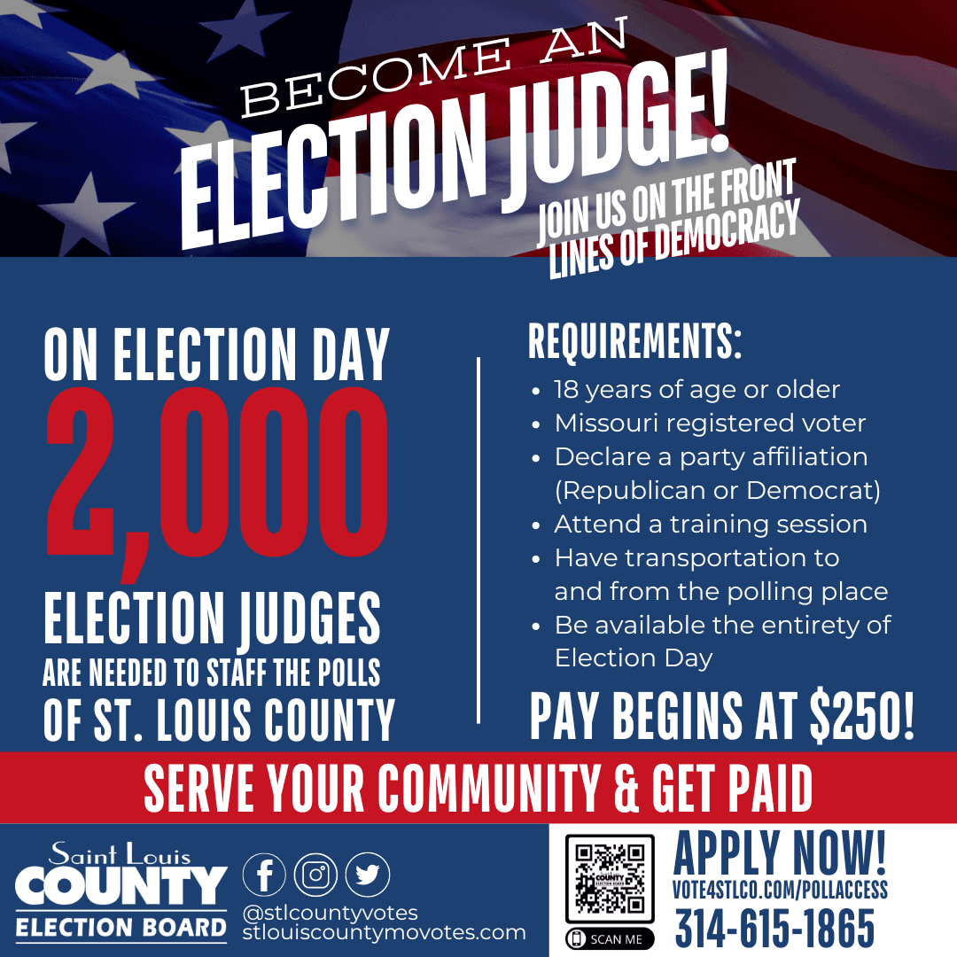 Election Judge Graphic 2024